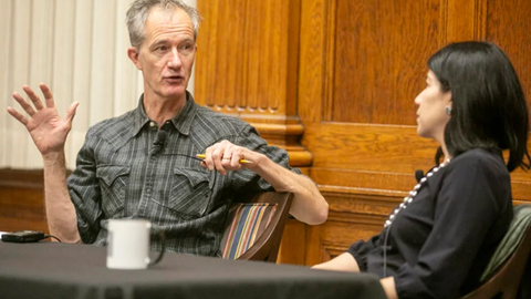 Geoff Dyer, talking to Maya Jasanoff