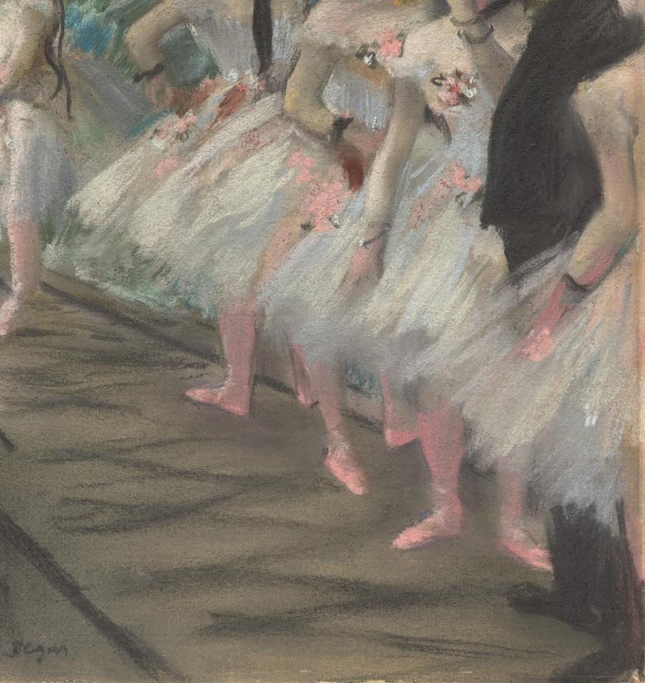 Degas, Detail of the Ballet