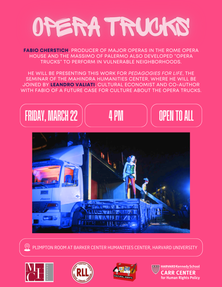 Opera Trucks Event Poster