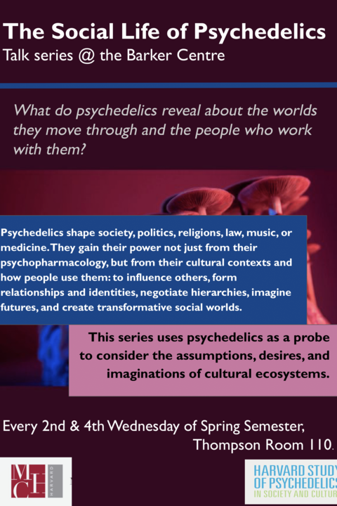 Social Life of Psychedelics series poster