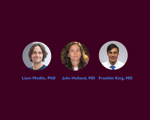 Liam Modlin, Julie Holland, and Franklin King