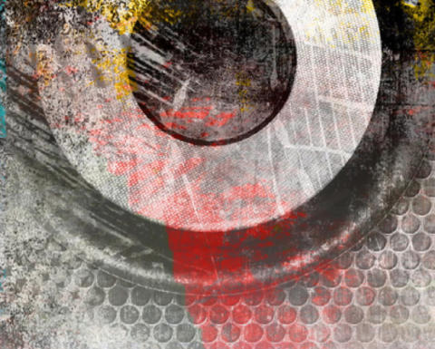 Abstract image of stereo
