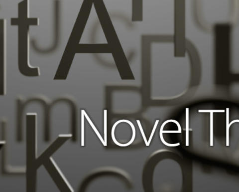 floating letters