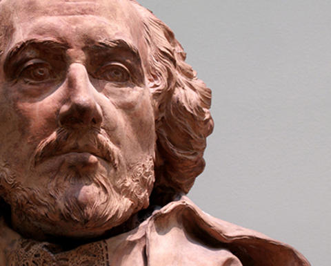 shakespeare statue